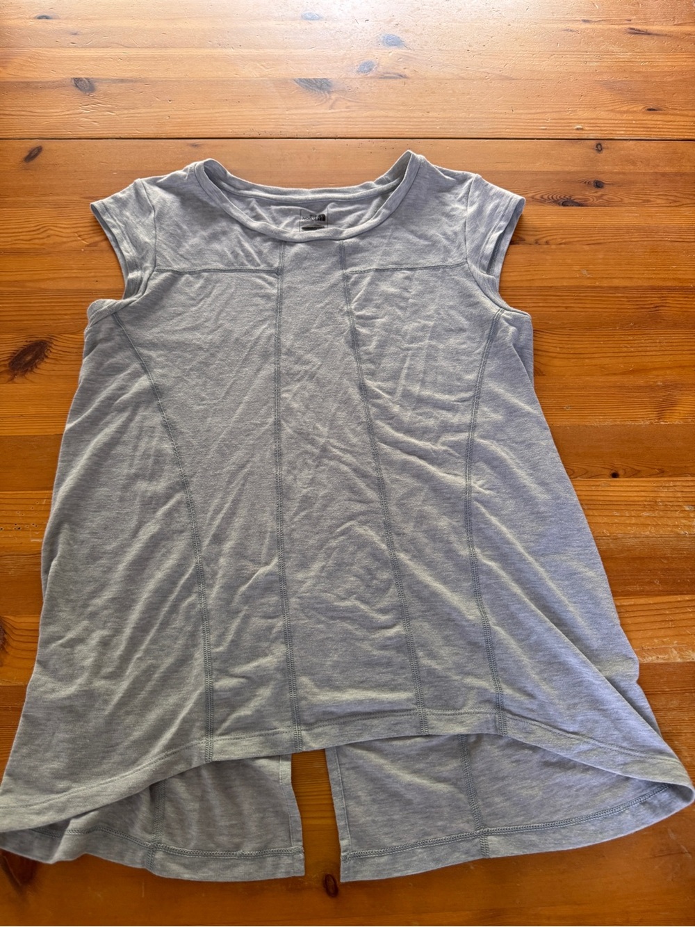 The North Face Heather Gray Cap Sleeve Tunic Tank